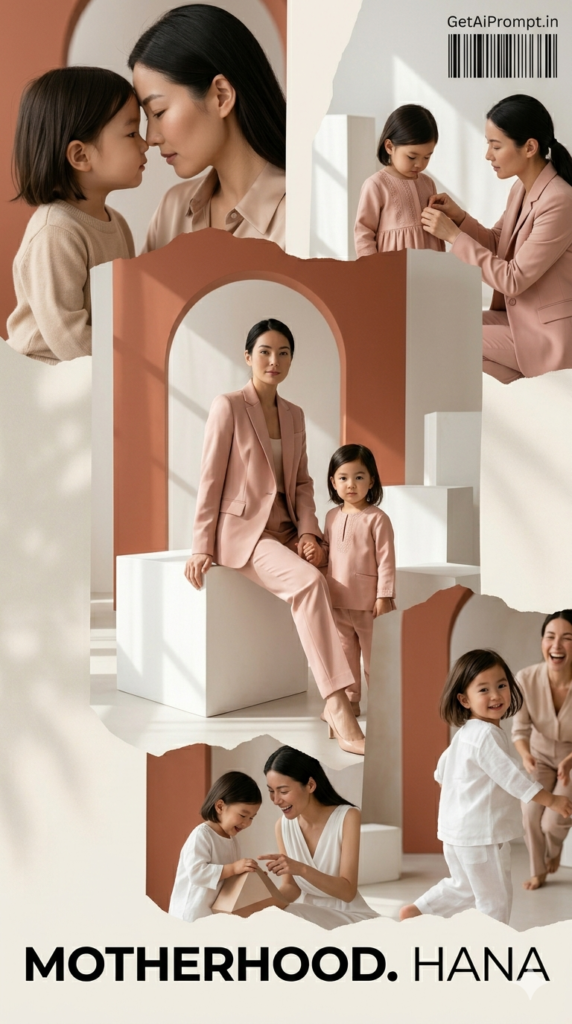 Modern Archway Minimalist Architectural Fashion Collage