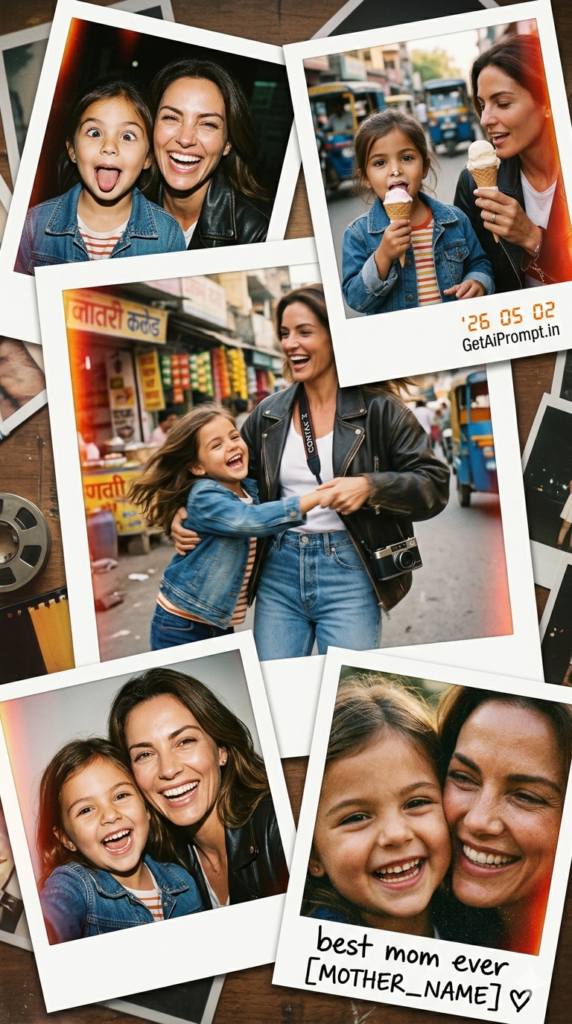 35mm Film Nostalgia Candid Vintage Polaroid Collage