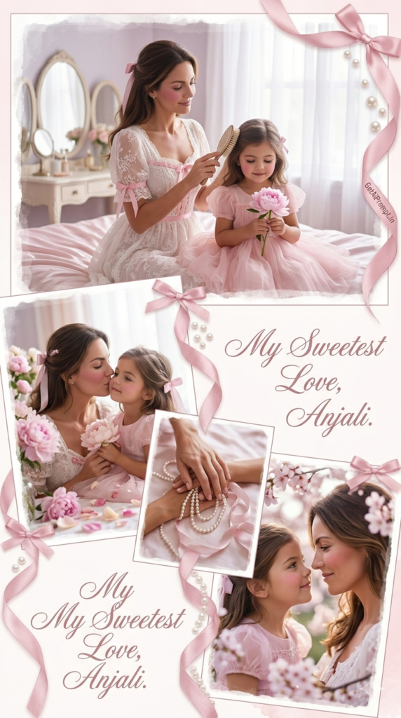 Soft Coquette Aesthetic Hyper-Feminine Romantic Collage