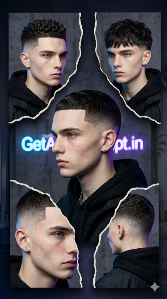 USA Urban Fades Masterclass Multiple Hairstyle Collage