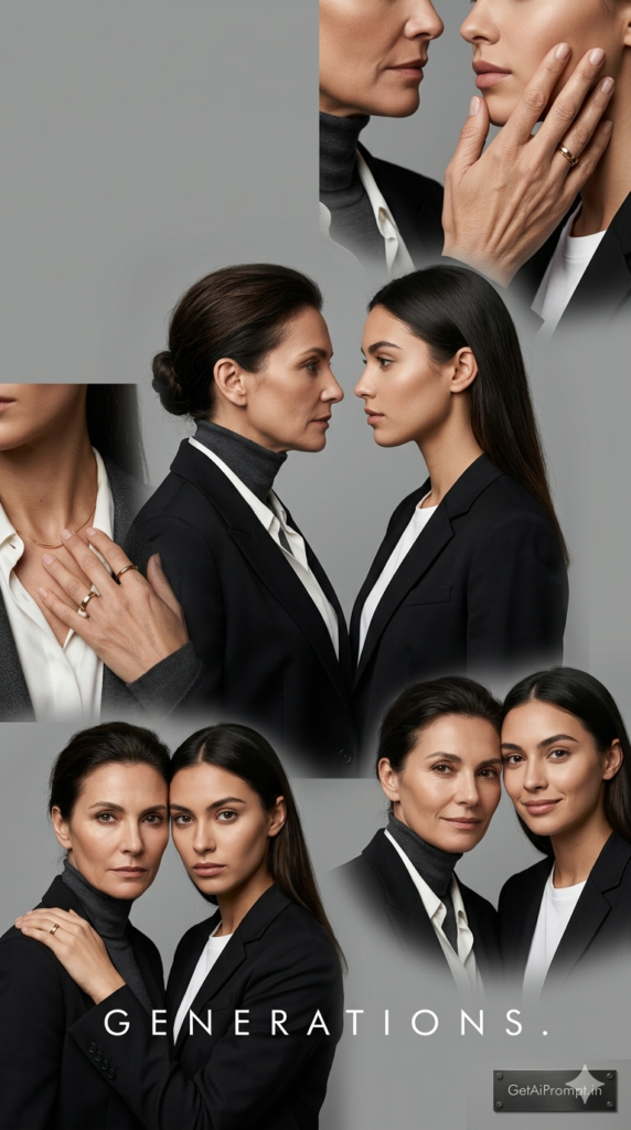 Minimalist Monochrome Studio Modern Editorial High Fashion AI Prompt