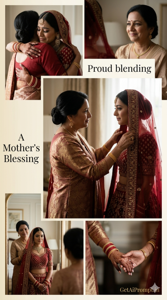 Wedding Prep Milestone Mother Bride Groom Photography Prompt